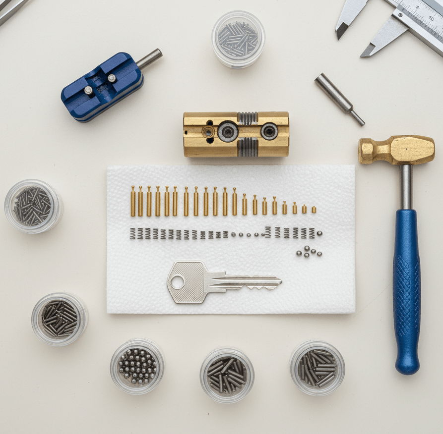 Locksmith Rekeying Process Overhead View e1767045793354 - Charlotte Locksmith