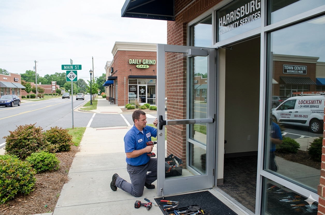 Commercial locksmith Charlotte NC