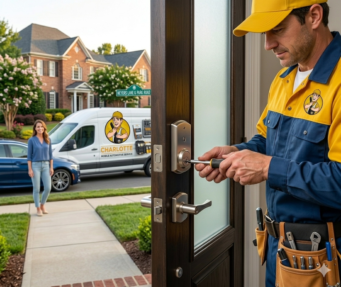 Lock change service Charlotte NC