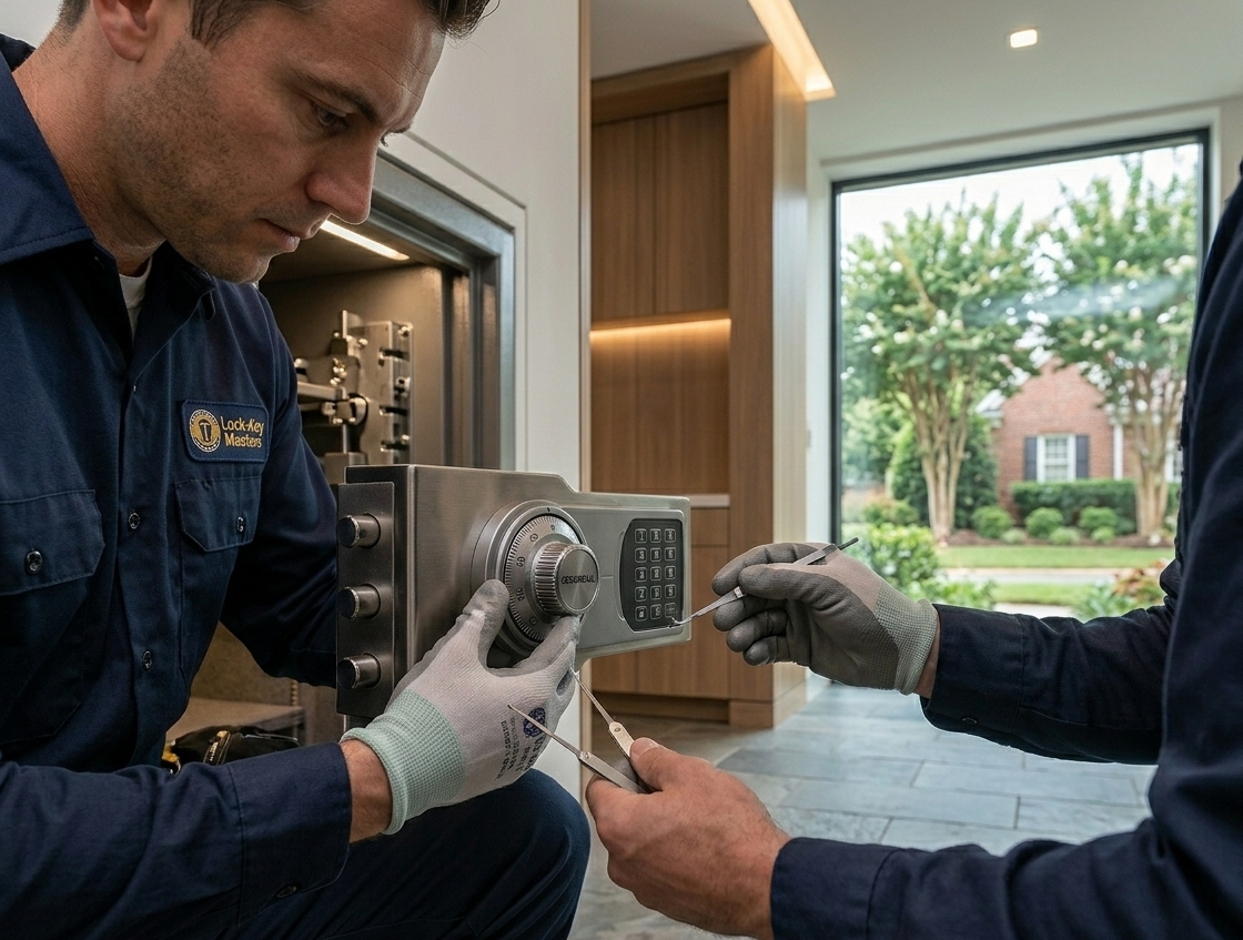 Professional safe opening service in Charlotte